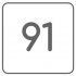 91 см